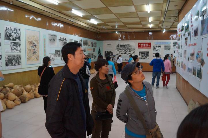 走进留庄民兵营参观学习  王超