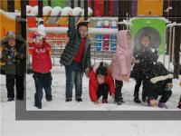 济源市实验幼儿园：雪中的童话世界  1月4日，迎来了2018年的